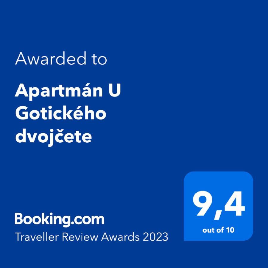 Apartman U Gotickeho Dvojcete Litoměřice Dış mekan fotoğraf