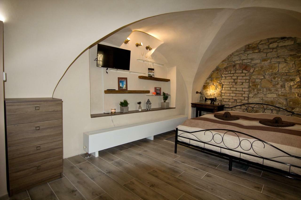 Apartman U Gotickeho Dvojcete Litoměřice Dış mekan fotoğraf