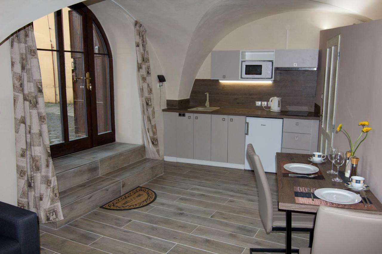 Apartman U Gotickeho Dvojcete Litoměřice Dış mekan fotoğraf