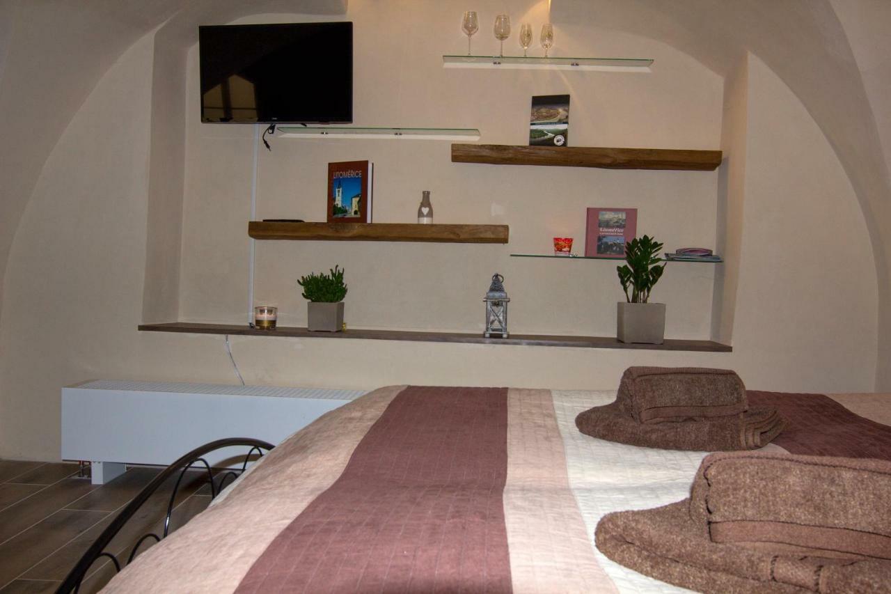 Apartman U Gotickeho Dvojcete Litoměřice Dış mekan fotoğraf